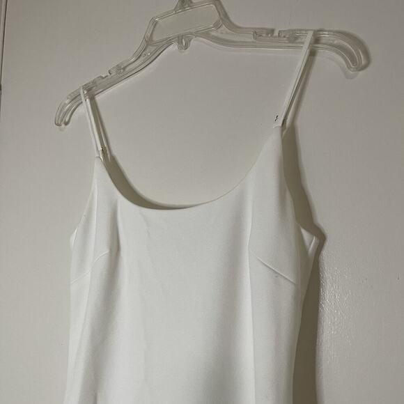 NEW! Selfie Leslie Emoji Asymmetrical Hemline Dress White bridal Wedding Small - Picture 5 of 12